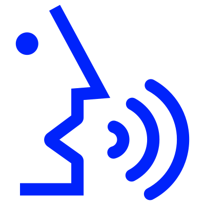 speaking icon
